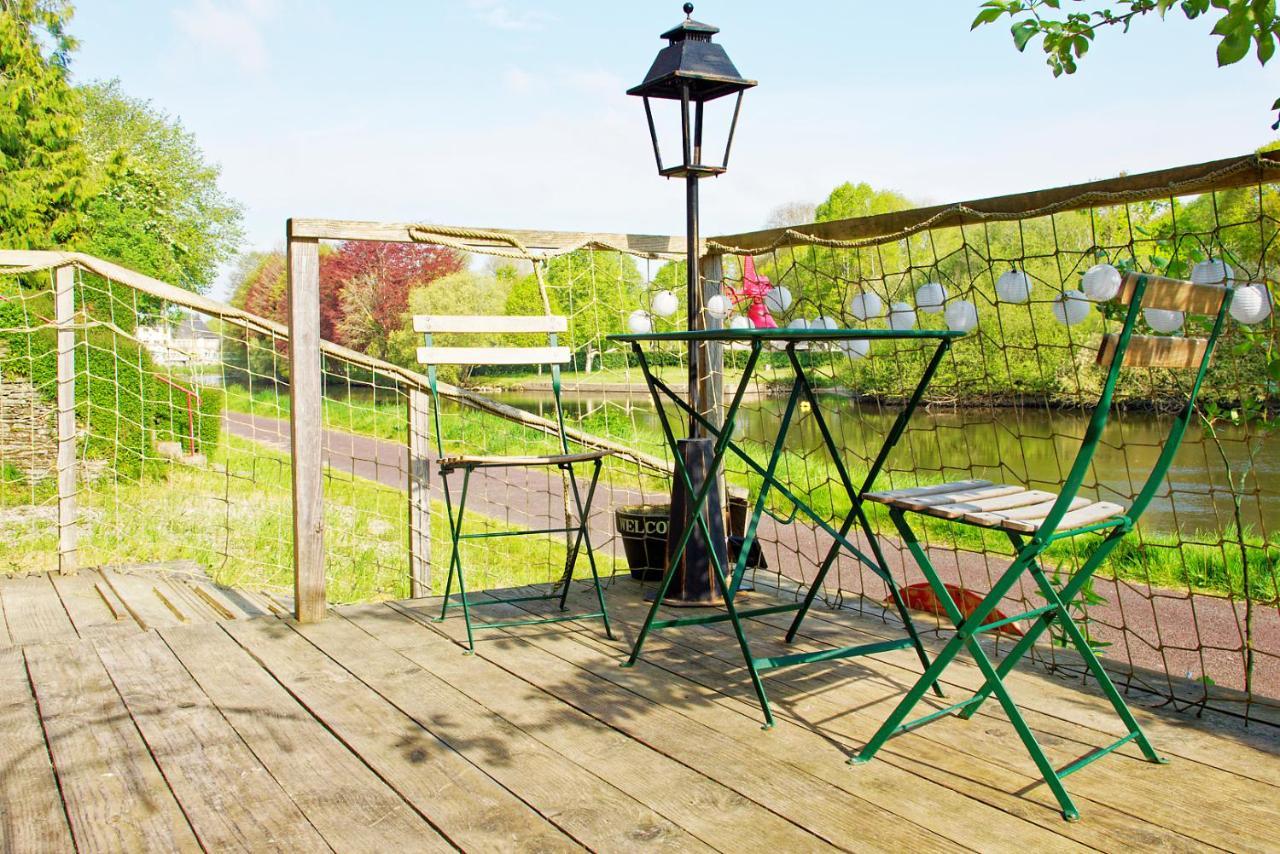 Le Deck'Halage Bed and Breakfast Malestroit Exterior foto